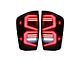 American Modified LED Tail Lights; Black Housing; Smoked Lens (16-23 Tacoma)