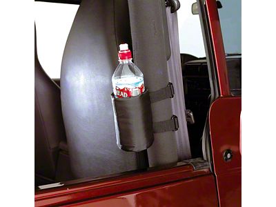 Rugged Ridge Sport Bar Drink Holder; Set of Two (Universal; Some Adaptation May Be Required)