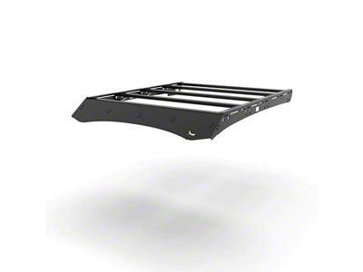 TrailRax Modular Full Roof Rack with Standard Wind Deflector (05-23 Tacoma Double Cab)