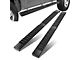 6-Inch Wide Square Running Boards; Black (05-23 Tacoma Double Cab)