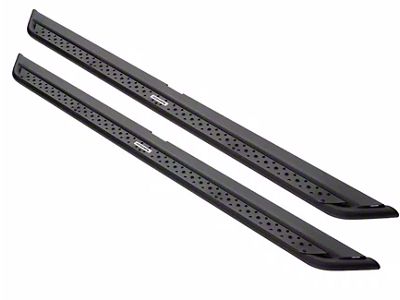 Go Rhino Dominator Xtreme DSS Slider Side Step Bars; Textured Black (05-23 Tacoma Access Cab)