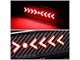 Sequential Arrow LED Third Brake Light; Black (05-15 Tacoma; 16-23 Tacoma Access Cab)