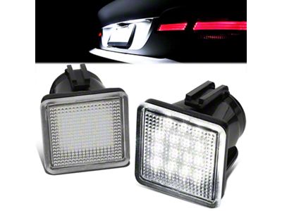 LED License Plate Lights; White (14-21 Tundra)