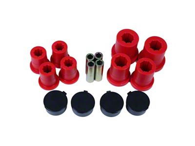 Front Control Arm Bushings; Red (05-15 2WD Tacoma)