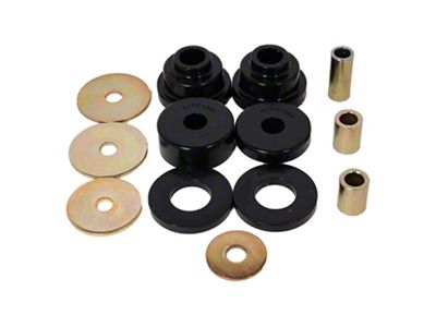 Front Differential Bushings; Black (05-15 Tacoma)