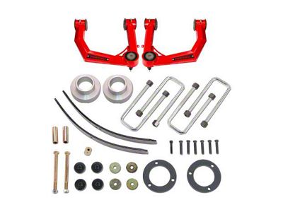 Tuff Country 3-Inch Suspension Lift Kit with Toytec Boxed Ball-Joint Upper Control Arms (05-23 Tacoma, Excluding TRD Pro)