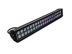 Rough Country 20-Inch Black Series Dual Row LED Light Bar; Flood/Spot Combo Beam 