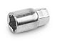 Locks with Key for Chrome Acorn Lug Nuts; 12mm x 1.5 (03-24 4Runner)