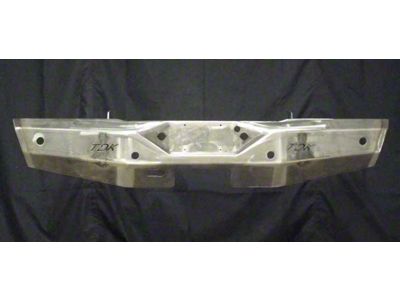 Throttle Down Kustoms Rear Bumper with Clevis Mounts and Dual LED Cube Light Holes; Bare Metal (16-23 Tacoma)