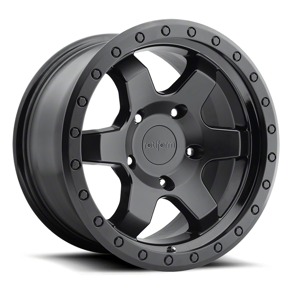 Rotiform SIX-OR Matte Black 6-Lug Wheel; 20x9; 1mm Offset (10-23 4Runner)