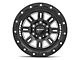 Pro Comp Wheels Cognito Satin Black Milled 6-Lug Wheel; 17x9; -6mm Offset (05-15 Tacoma)