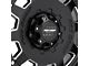 Pro Comp Wheels Hammer Satin Black Milled 6-Lug Wheel; 17x9; -6mm Offset (05-15 Tacoma)