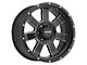 Pro Comp Wheels Inertia Satin Black Milled 6-Lug Wheel; 17x9; -6mm Offset (05-15 Tacoma)