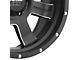 Pro Comp Wheels Inertia Satin Black Milled 6-Lug Wheel; 17x9; -6mm Offset (05-15 Tacoma)