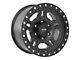 Pro Comp Wheels La Paz Satin Black 6-Lug Wheel; 17x8.5; 0mm Offset (10-24 4Runner)