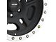 Pro Comp Wheels La Paz Satin Black Machined 6-Lug Wheel; 17x8.5; 0mm Offset (05-15 Tacoma)