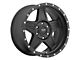 Pro Comp Wheels Predator Satin Black 6-Lug Wheel; 18x9; 0mm Offset (05-15 Tacoma)