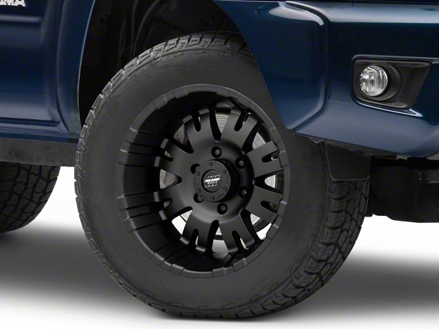 Pro Comp Wheels 01 Series Satin Black 6-Lug Wheel; 17x9; -6mm Offset (05-15 Tacoma)