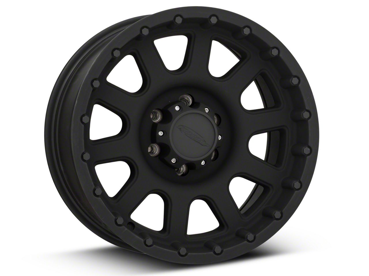 Pro Comp Wheels Tundra 32 Series Bandido Flat Black 6-Lug Wheel; 18x9 ...