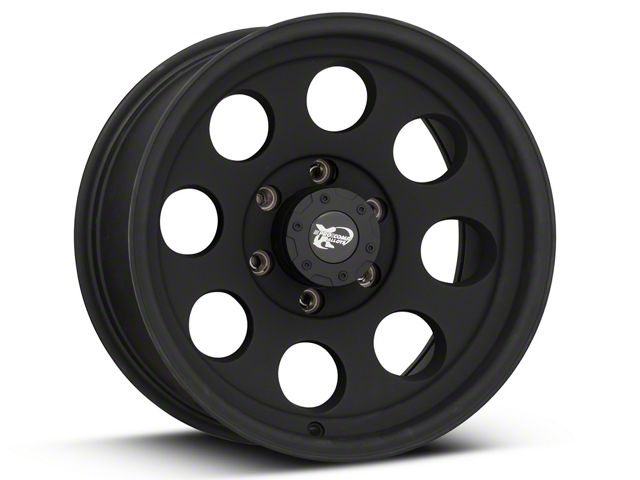 Pro Comp Wheels 69 Series Vintage Flat Black 6-Lug Wheel; 17x9; -6mm Offset (05-15 Tacoma)