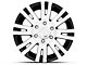 Pro Comp Wheels 01 Series Gloss Black Machined 6-Lug Wheel; 17x8; 0mm Offset (05-15 Tacoma)