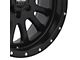 Pro Comp Wheels Syndrome Satin Black 6-Lug Wheel; 17x9; -6mm Offset (22-24 Tundra)