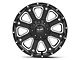Pro Comp Wheels Axis Satin Black 6-Lug Wheel; 17x9; -6mm Offset (05-15 Tacoma)