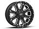 Pro Comp Wheels Axis Satin Black 6-Lug Wheel; 17x9; -6mm Offset (05-15 Tacoma)