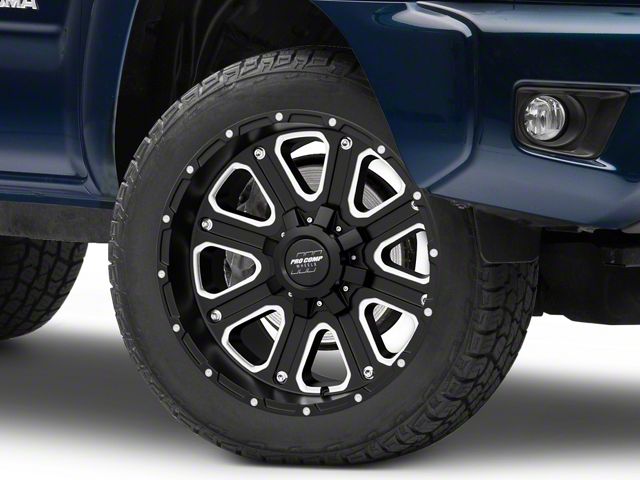 Pro Comp Wheels Axis Satin Black 6-Lug Wheel; 20x10; -18mm Offset (03-09 4Runner)