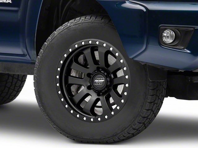Pro Comp Wheels Prodigy Satin Black 6-Lug Wheel; 17x9; -6mm Offset (05-15 Tacoma)