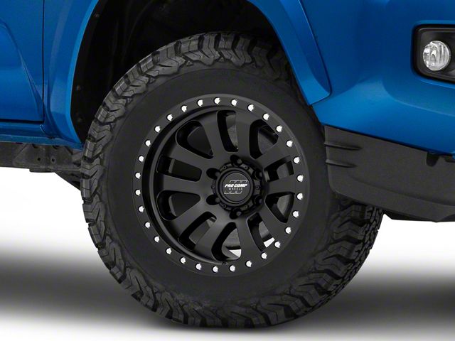 Pro Comp Wheels Prodigy Satin Black 6-Lug Wheel; 17x9; -6mm Offset (16-23 Tacoma)
