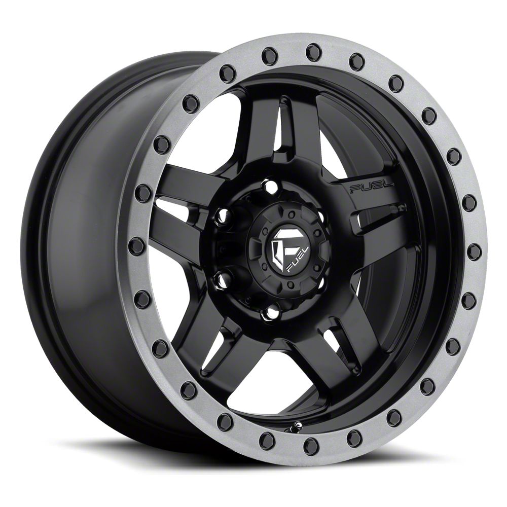 Fuel Wheels Anza Matte Black 6-Lug Wheel; 18x9; 20mm Offset (10-23 4Runner)