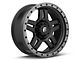 Fuel Wheels Anza Matte Black with Anthracite Ring 6-Lug Wheel; 20x9; 1mm Offset (16-23 Tacoma)