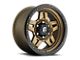 Fuel Wheels Anza Matte Bronze with Black Ring 6-Lug Wheel; 18x9; 20mm Offset (03-09 4Runner)