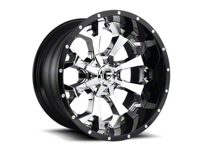 Fuel Wheels Assault Chrome 6-Lug Wheel; 20x10; -18mm Offset (2024 Tacoma)