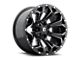 Fuel Wheels Assault Gloss Black Milled 6-Lug Wheel; 17x9; -12mm Offset (03-09 4Runner)