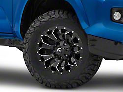 Fuel Wheels Assault Gloss Black Milled 6-Lug Wheel; 17x9; -12mm Offset (16-22 Tacoma)