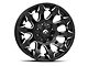 Fuel Wheels Battle Axe Gloss Black Milled 6-Lug Wheel; 20x10; -18mm Offset (16-23 Tacoma)