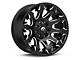 Fuel Wheels Battle Axe Gloss Black Milled 6-Lug Wheel; 20x9; 1mm Offset (16-23 Tacoma)