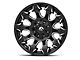 Fuel Wheels Battle Axe Gloss Black Milled 6-Lug Wheel; 20x9; 1mm Offset (16-23 Tacoma)