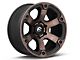 Fuel Wheels Beast Matte Black Machined with Dark Tint 6-Lug Wheel; 18x9; 1mm Offset (05-15 Tacoma)