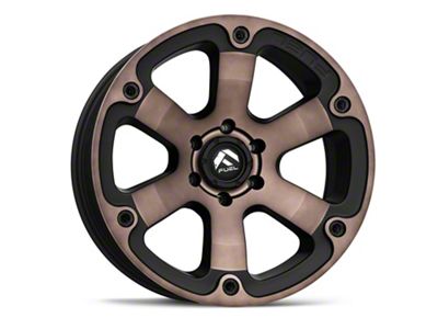 Fuel Wheels Beast Matte Black Machined with Dark Tint 6-Lug Wheel; 20x9; 20mm Offset (2024 Tacoma)