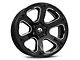 Fuel Wheels Beast Gloss Black Milled 6-Lug Wheel; 20x9; 20mm Offset (05-15 Tacoma)