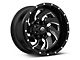 Fuel Wheels Cleaver Gloss Black Milled 6-Lug Wheel; 18x9; -12mm Offset (05-15 Tacoma)