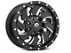 Fuel Wheels Cleaver Gloss Black Milled 6-Lug Wheel; 20x9; 1mm Offset (05-15 Tacoma)
