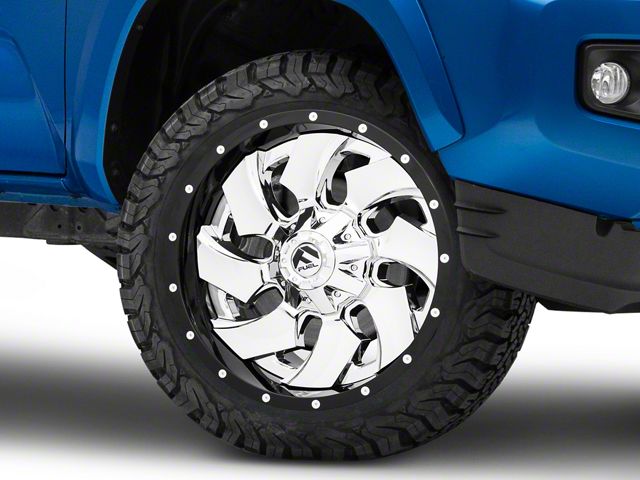 Fuel Wheels Cleaver Chrome 6-Lug Wheel; 20x9; 1mm Offset (16-23 Tacoma)