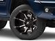 Fuel Wheels Coupler Matte Black Machined 6-Lug Wheel; 20x10; -24mm Offset (05-15 Tacoma)