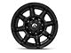 Fuel Wheels Coupler Gloss Black 6-Lug Wheel; 17x9; -12mm Offset (16-23 Tacoma)