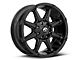 Fuel Wheels Coupler Gloss Black 6-Lug Wheel; 20x9; 1mm Offset (05-15 Tacoma)