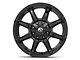 Fuel Wheels Coupler Gloss Black 6-Lug Wheel; 20x9; 1mm Offset (05-15 Tacoma)